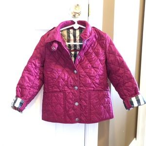 Girls Burberry Jacket